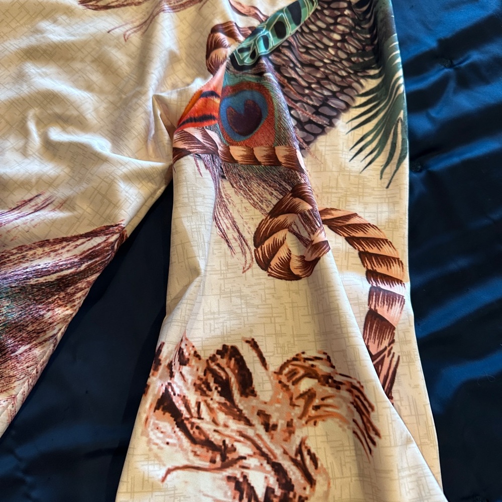 Chic Multicolor Patterned Fabric - image 5